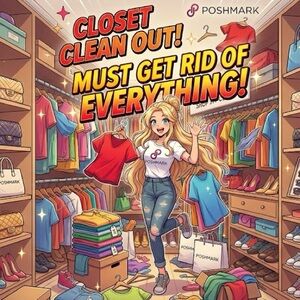 CLOSET CLEAN OUT!!! GIVE ME AN OFFER!!!